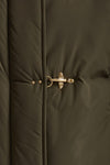 Bomber in microfibra verde militare donna Fay - 5