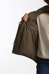 Bomber in microfibra verde militare donna Fay - 7