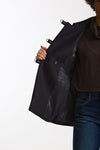 Cappotto slim in panno di lana blu donna Fay - 8