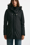 Giaccone TOGGLE in gabardina tecnica nero donna Fay - 6