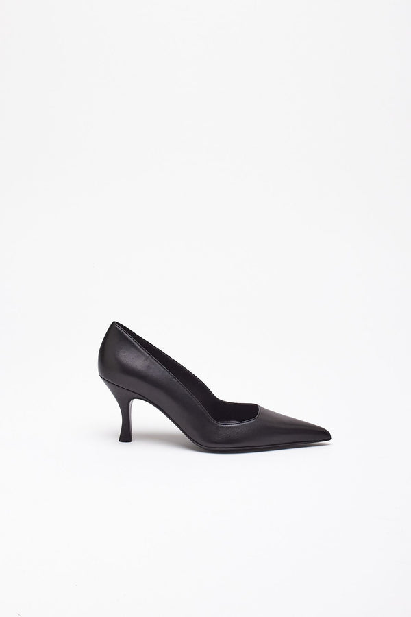 Scarpe decolletè MONTSERRAT in pelle liscia nero donna Gia borghini
