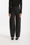 Pantalone in lana PHAEDRA grigio antracite donna Grifoni - 1