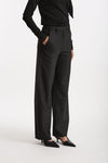 Pantalone in lana PHAEDRA grigio antracite donna Grifoni - 6