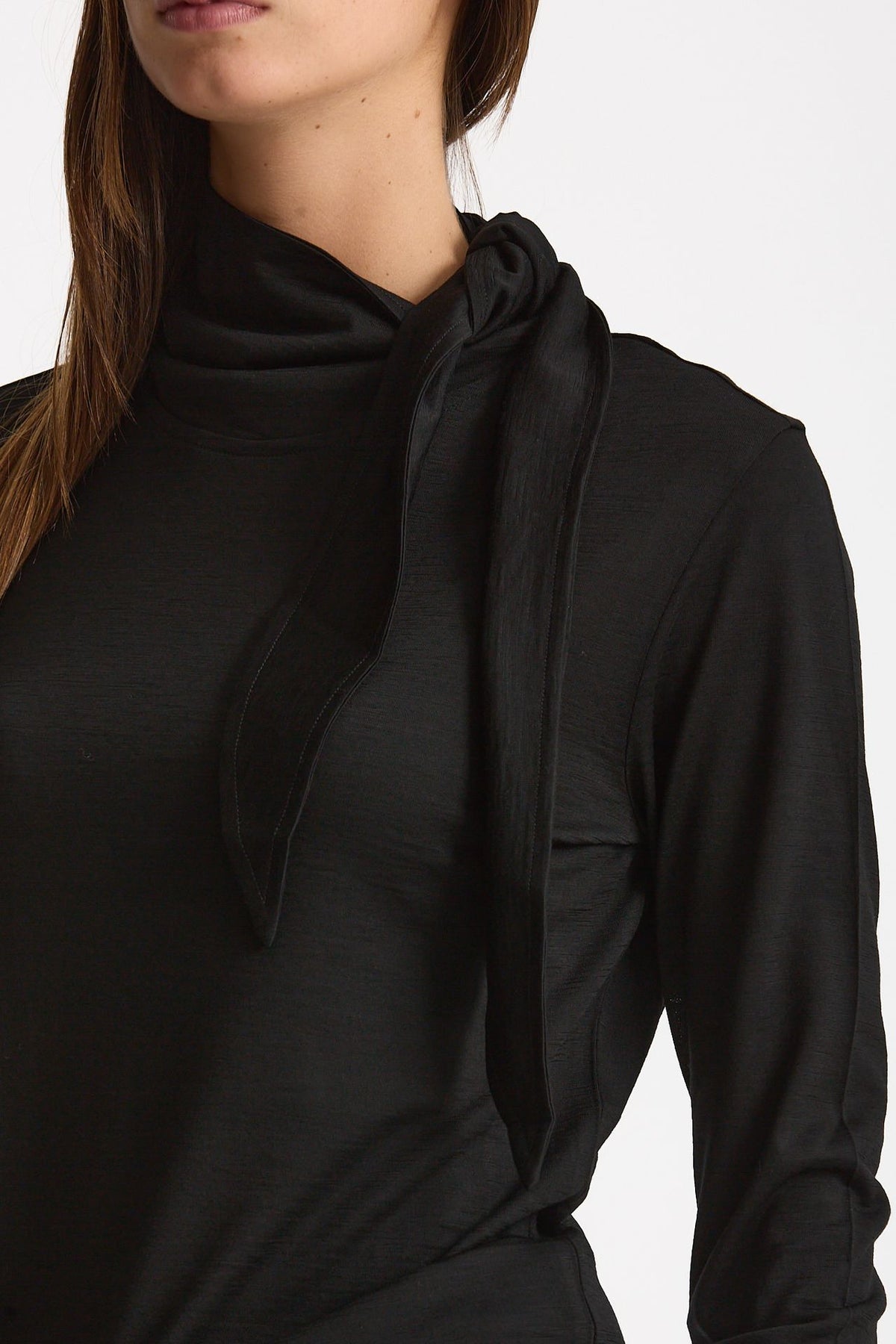 Maglia collo alto TESSA nero donna Grifoni - 2