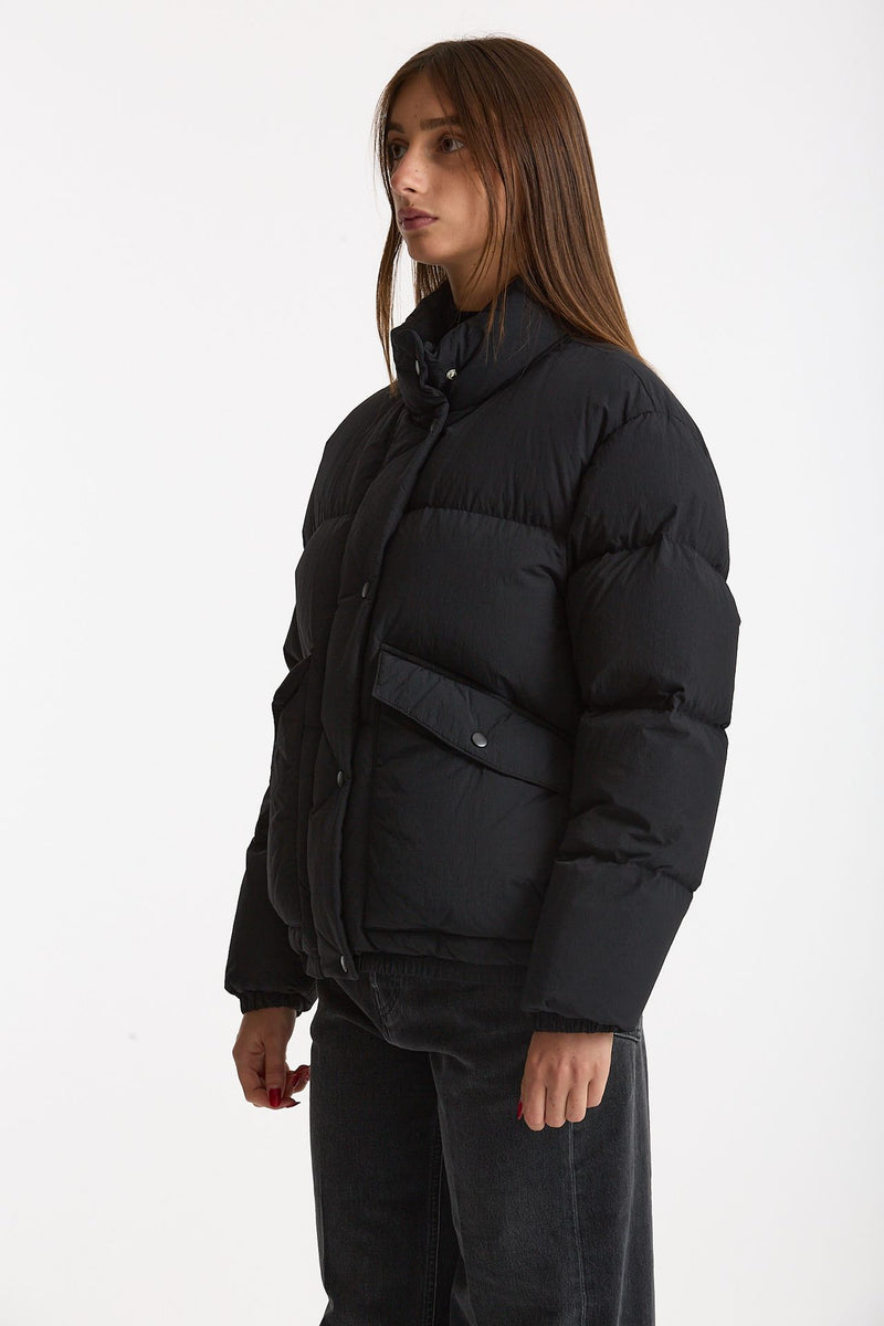 Piumino trapuntato POPPY nero donna Grifoni - 3