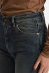 Jeans regular REVEL lavaggio medio scuro donna Grifoni - 5