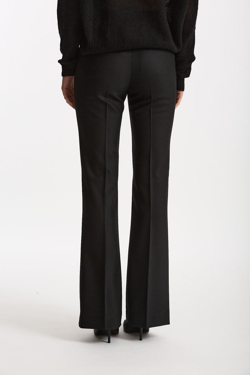Pantalone flare nero donna Grifoni - 3