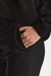 Pantalone flare nero donna Grifoni - 5