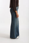 Jeans wide leg BETHEL lavaggio medio donna Grifoni - 1