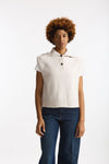 Gilet in lana panna donna Grifoni - 4