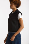 Gilet in lana nero donna Grifoni - 2
