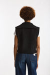 Gilet in lana nero donna Grifoni - 3