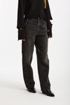 Jeans workwear SIBILLA Nero slavato donna Haikure - 4