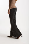 Pantaloni in velluto CLARA nero slavato donna Haikure - 1