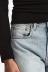 Jeans barrel CLYDE denim chiaro donna Haikure - 5