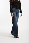 Jeans wide leg KOREA vita alta donna Haikure - 1
