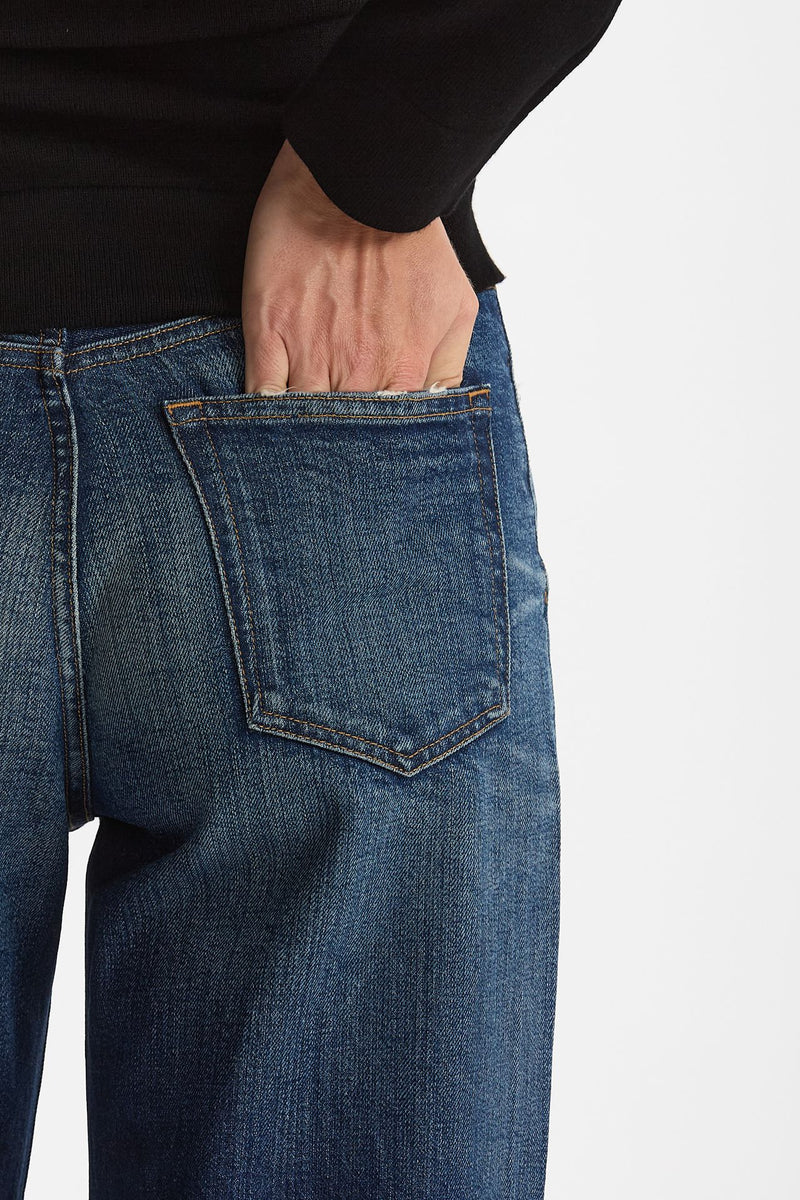 Jeans wide leg KOREA vita alta donna Haikure - 6