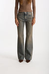 Jeans wide leg KOREA vita alta donna Haikure - 2