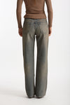 Jeans wide leg KOREA vita alta donna Haikure - 3