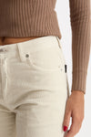 Pantaloni in velluto CLARA panna donna Haikure - 5