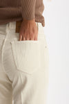 Pantaloni in velluto CLARA panna donna Haikure - 6