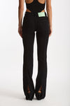 Jeans bootcut CHEWI nero donna Haikure - 4