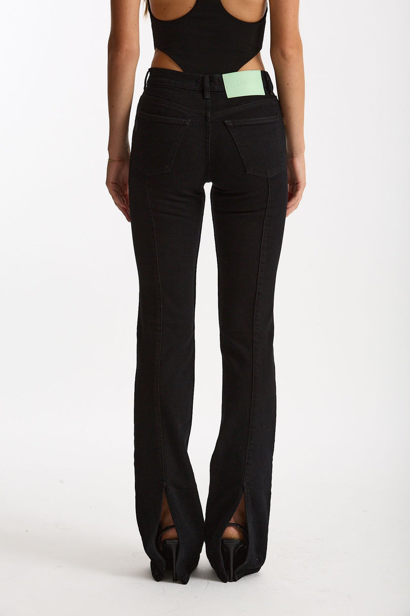 Jeans bootcut CHEWI nero donna Haikure - 4
