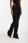 Jeans bootcut CHEWI nero donna Haikure - 3