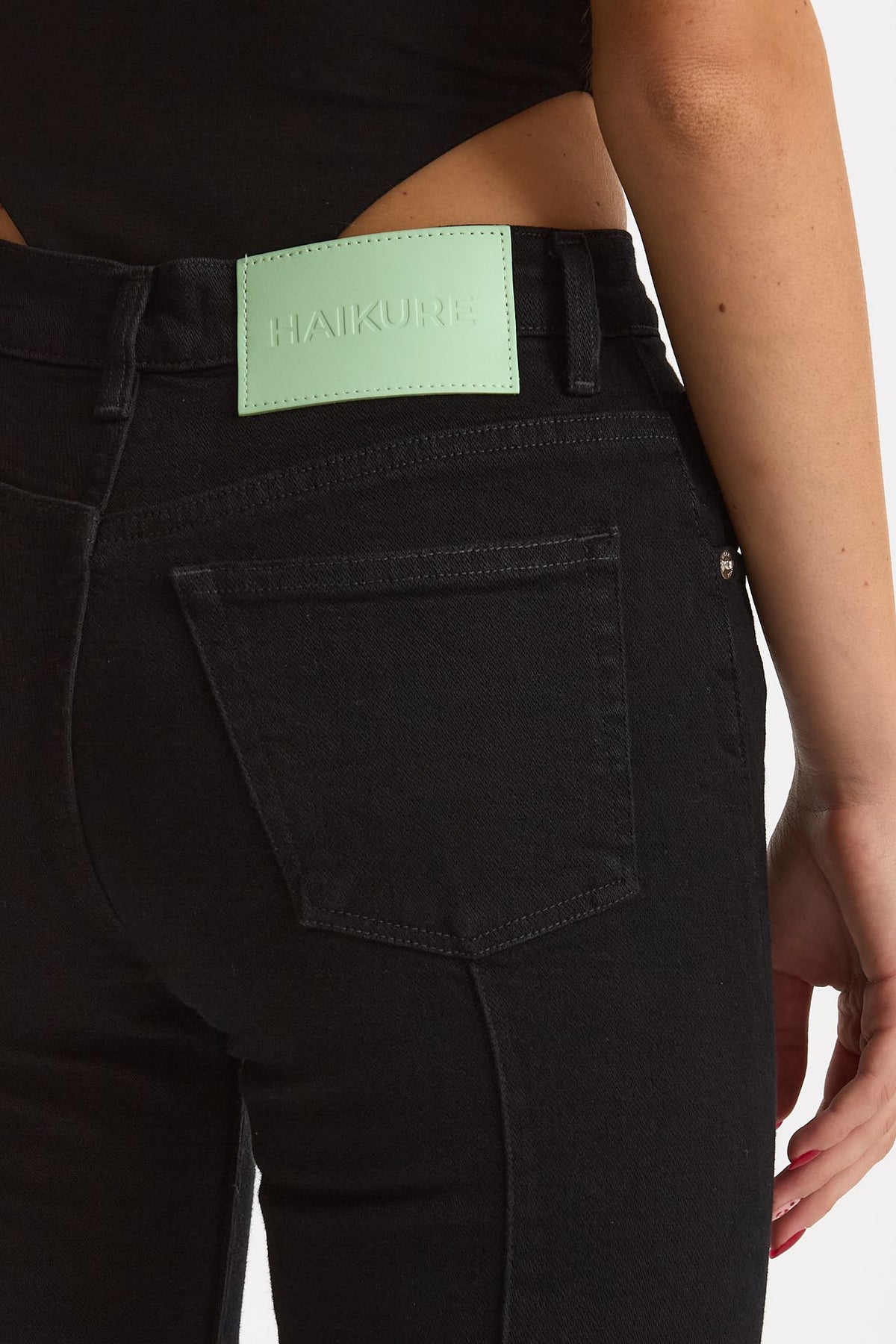 Jeans bootcut CHEWI nero donna Haikure - 7