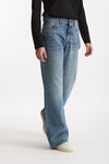 Jeans wide leg KOREA Vita alta donna Haikure - 1