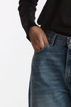 Jeans wide leg KOREA Vita alta donna Haikure - 4
