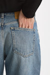 Jeans wide leg KOREA Vita alta donna Haikure - 5