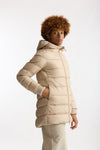 Piumino midi CHAMONIX in nylon beige donna Herno - 3