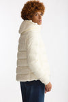 Piumino corto CHAMONIX in nylon bianco donna Herno - 4