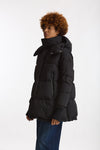 Piumino over windstopper nero donna Herno - 3