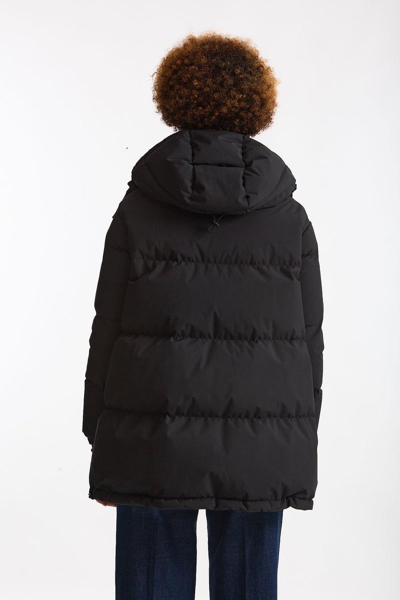 Piumino over windstopper nero donna Herno - 4