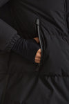 Piumino over windstopper nero donna Herno - 6
