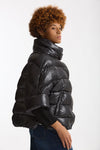 Cappa in nylon ultralight nero donna Herno - 5