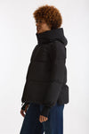 Piumino corto windstopper nero opaco donna Herno - 1