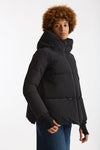 Piumino corto windstopper nero opaco donna Herno - 4