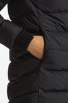 Piumino midi CHAMONIX in nylon nero donna Herno - 6