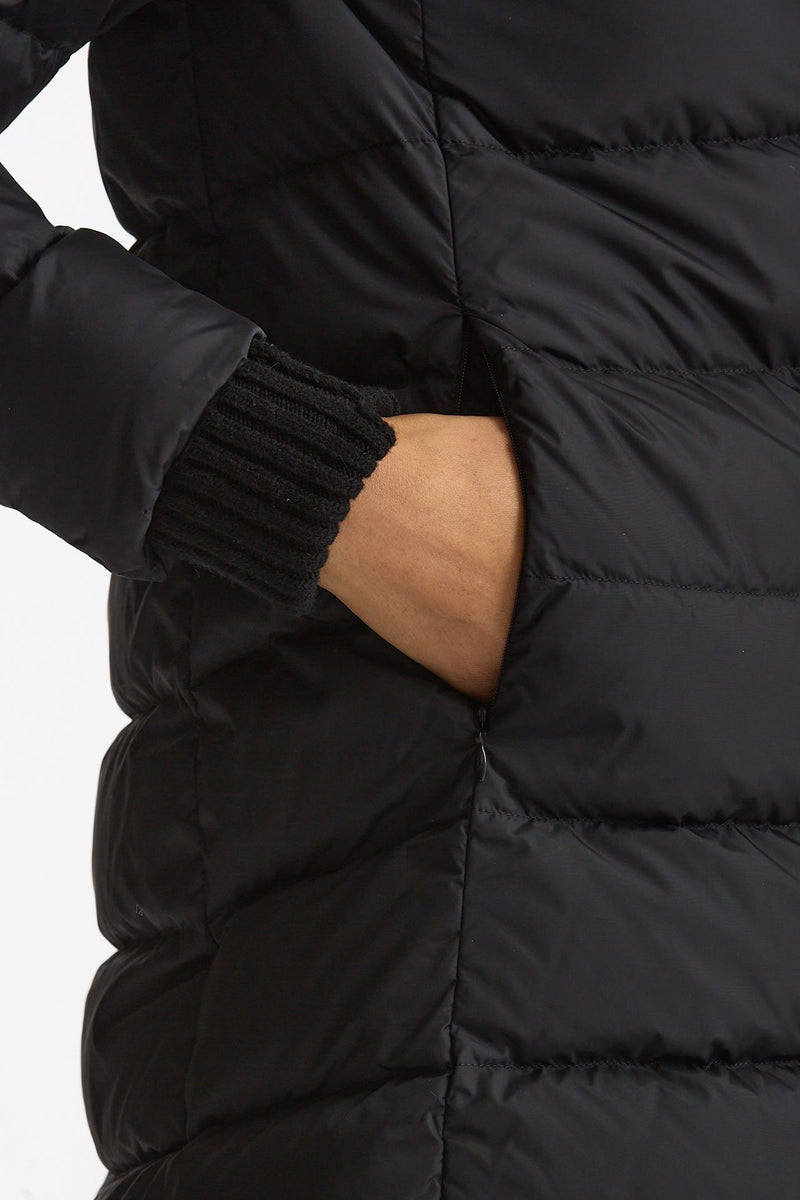 Piumino midi CHAMONIX in nylon nero donna Herno - 6