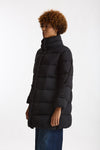 Piumino lungo nero donna Herno - 3