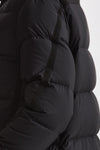 Piumino lungo nero donna Herno - 4