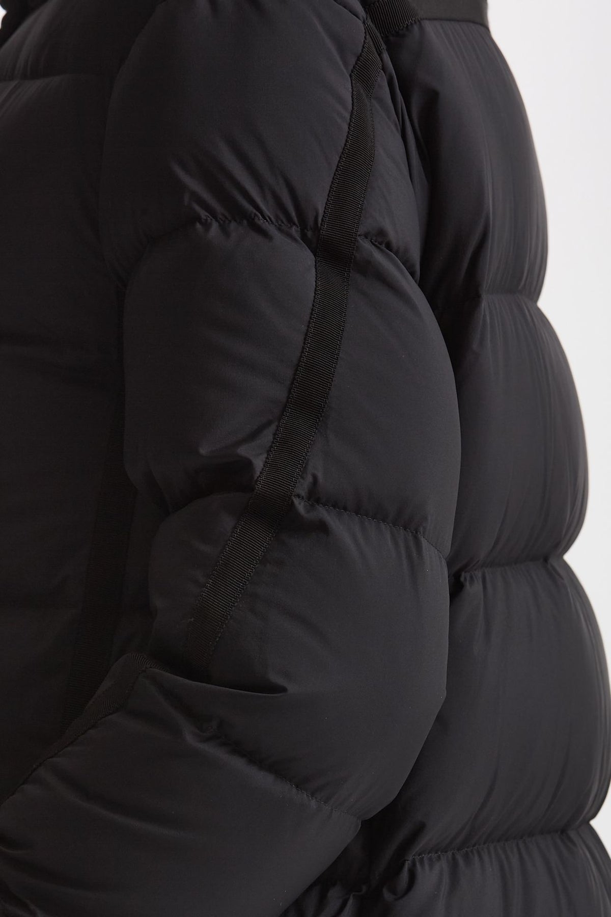 Piumino lungo nero donna Herno - 4