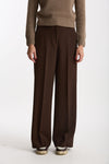 Pantalone ampio NEERA marrone donna Incotex - 2