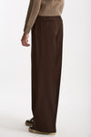 Pantalone ampio NEERA marrone donna Incotex - 3