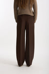 Pantalone ampio NEERA marrone donna Incotex - 4