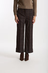 Pantalone NEVET in flanella di lana donna Incotex - 3