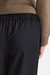Pantalone ARLYS in flanella di lana marrone e blu donna Incotex - 5